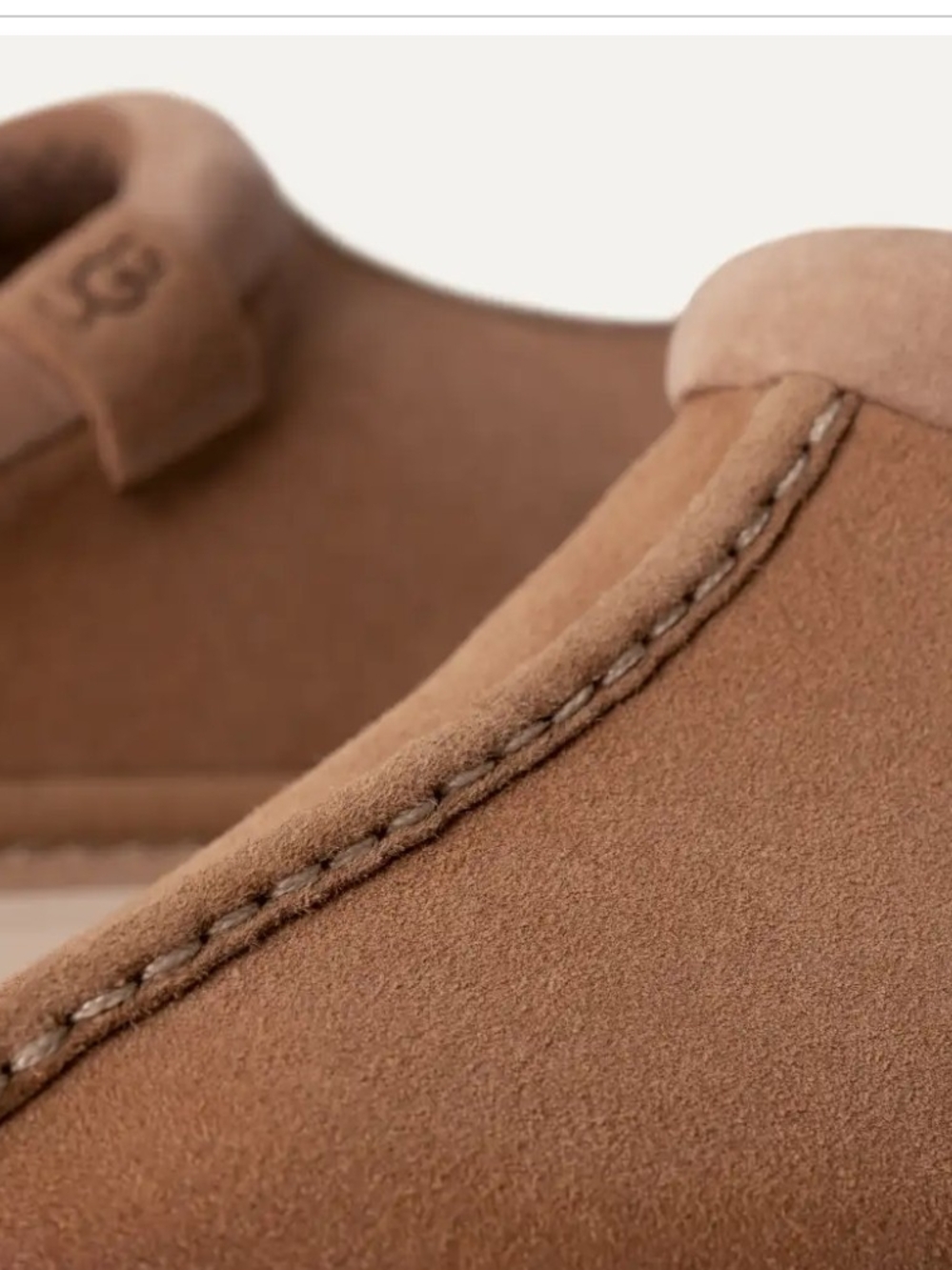 UGG Men's Suede Slip-On Loafers - Tan